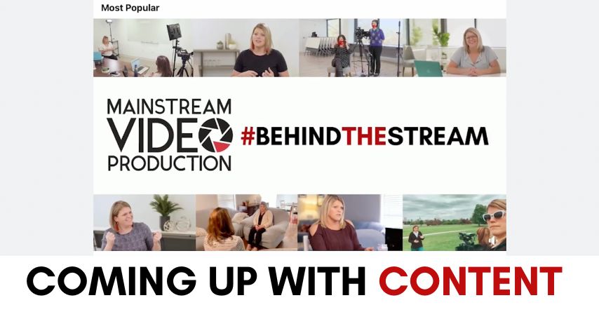Behind the Stream: Coming Up with Content