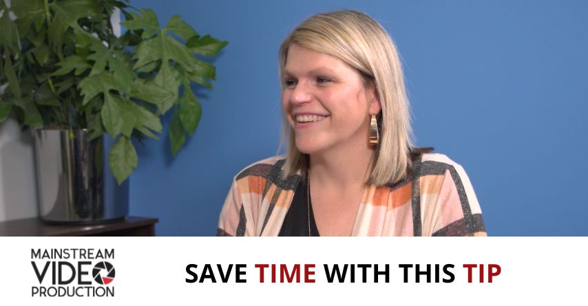 Behind the Stream: Save Editing Time With This Tip
