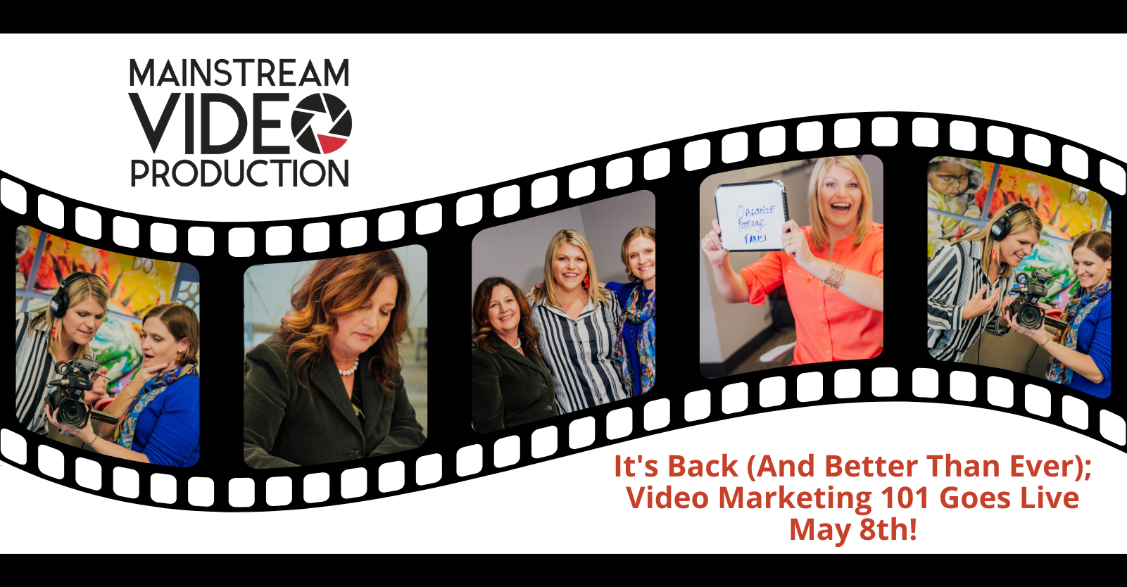 Behind The Stream: It’s Back (And Better Than Ever); Video Marketing 101 Goes Live May 8th!